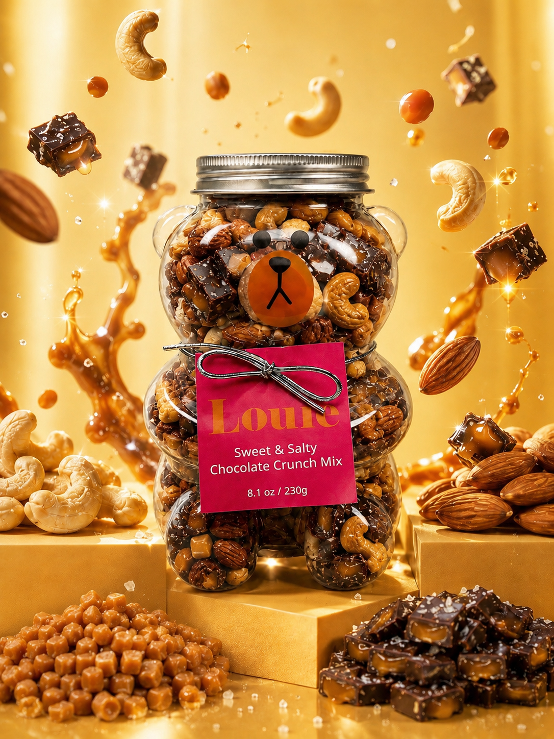 Sweet & Salty Chocolate Crunch Mix