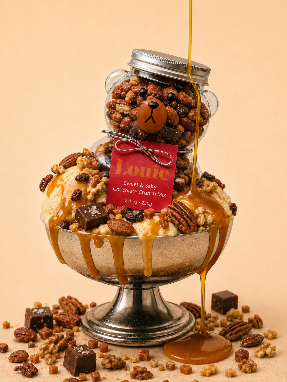 Sweet & Salty Chocolate Crunch Mix